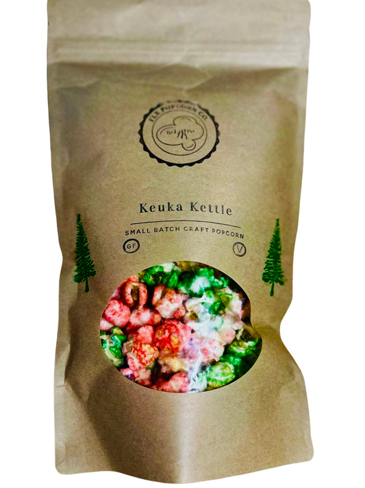 Holiday kettle corn(red & green)
