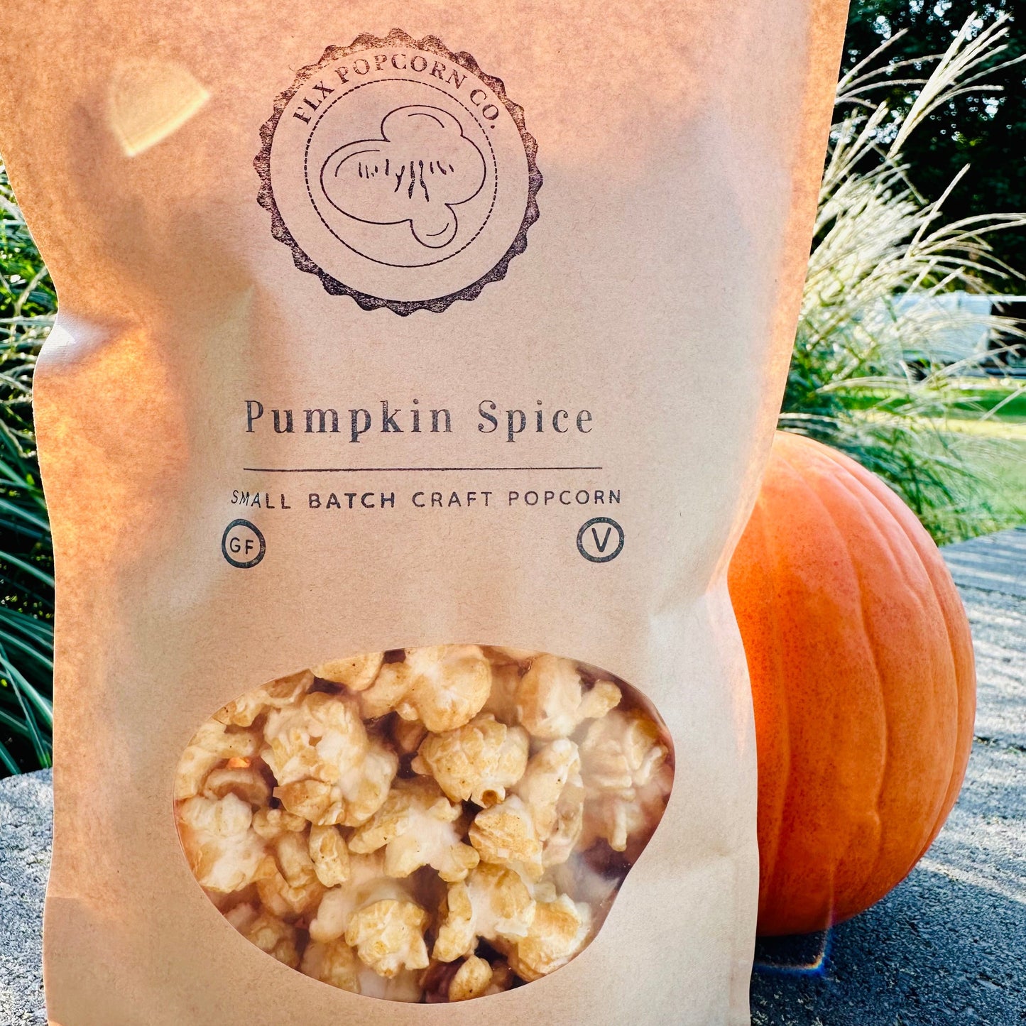 Pumpkin Spice Caramel Corn